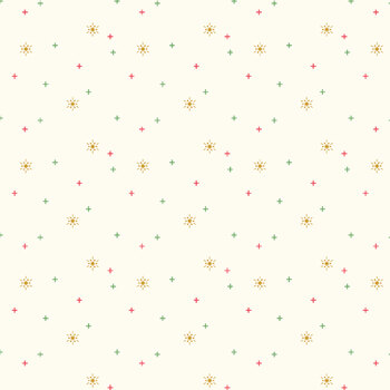 Sparkler SC652-COTTON Snowflake by Melissa Mortenson for Riley Blake Designs, Image