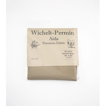 Wichelt - Beautiful Beige - 14ct Aida Cloth, Image