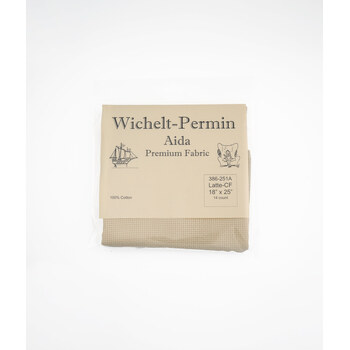 Wichelt - Latte Country French - 14ct Aida Cloth, Image