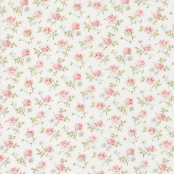 Abide 18791-11 Linen White by Brenda Riddle Designs for Moda Fabrics, Image