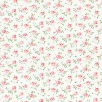 Abide 18791-11 Linen White by Brenda Riddle Designs for Moda Fabrics, Image