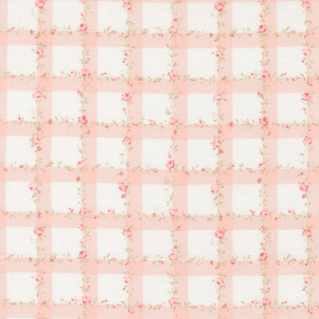 Abide 18793-11 Pink by Brenda Riddle Designs for Moda Fabrics, Image
