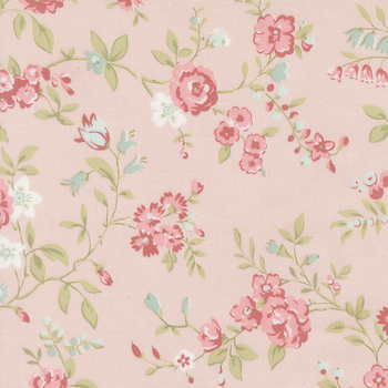 Abide 18790-12 Pink by Brenda Riddle Designs for Moda Fabrics, Image