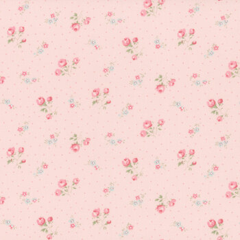 Abide 18792-12 Pink by Brenda Riddle Designs for Moda Fabrics, Image