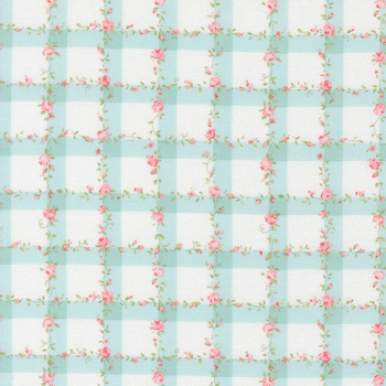 Abide 18793-24 Light Blue by Brenda Riddle Designs for Moda Fabrics, Image