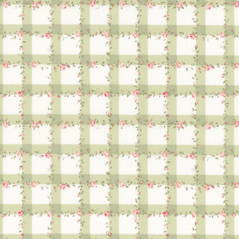 Abide 18793-25 Light Green by Brenda Riddle Designs for Moda Fabrics, Image