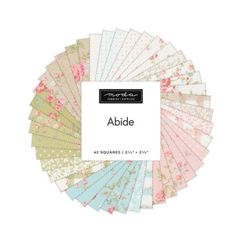 Abide  Mini Charm Pack by Brenda Riddle Designs for Moda Fabrics - RESERVE, Image