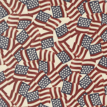 America 250 Years 56180-11 Parchment by Deb Strain for Moda Fabrics, Image