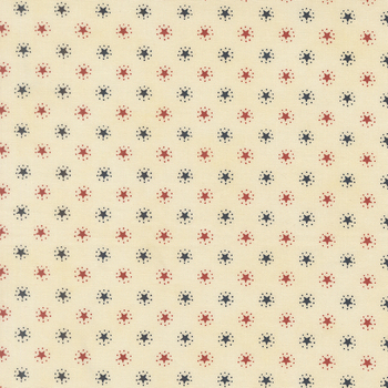 America 250 Years 56182-11 Parchment by Deb Strain for Moda Fabrics, Image