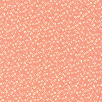 Pastel Prairie 31783-33 Coral by Heather Briggs for Moda Fabrics, Image