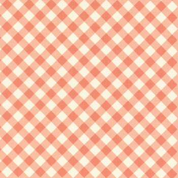 Pastel Prairie 31786-33 Coral by Heather Briggs for Moda Fabrics, Image