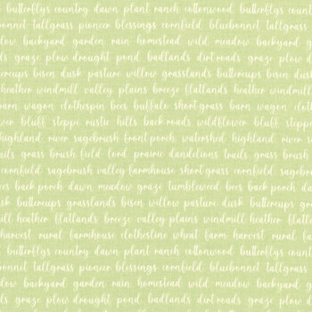 Pastel Prairie 31784-14 Pear by Heather Briggs for Moda Fabrics, Image