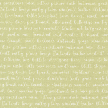 Pastel Prairie 31784-14 Pear by Heather Briggs for Moda Fabrics, Image