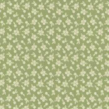 Pastel Prairie 31788-31 Grass by Heather Briggs for Moda Fabrics, Image
