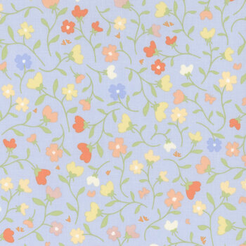 Pastel Prairie 31780-22 Mist by Heather Briggs for Moda Fabrics, Image