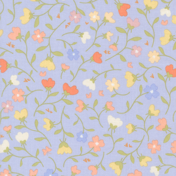Pastel Prairie 31780-22 Mist by Heather Briggs for Moda Fabrics, Image