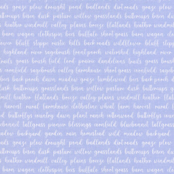 Pastel Prairie 31784-21 Sky by Heather Briggs for Moda Fabrics, Image