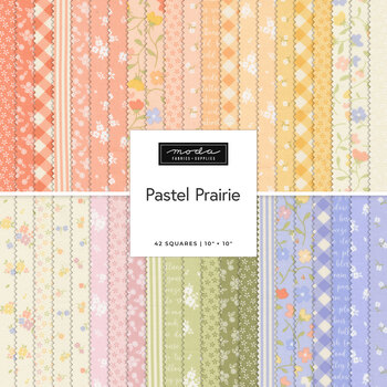 Pastel Prairie  Layer Cake by Heather Briggs for Moda Fabrics - RESERVE, Image