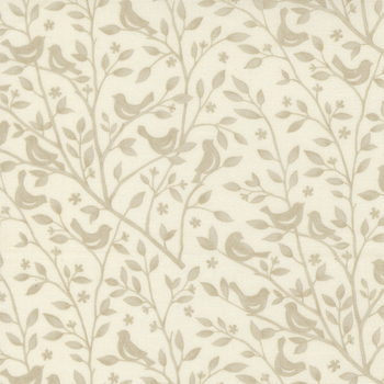 Family Tree 56161-11 Warm White by Deb Strain for Moda Fabrics, Image