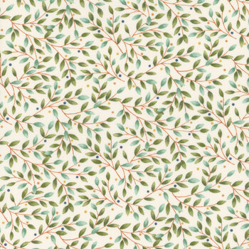 Family Tree 56162-11 Warm White by Deb Strain for Moda Fabrics, Image