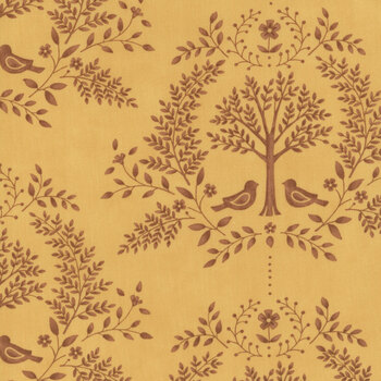 Family Tree 56160-12 Golden by Deb Strain for Moda Fabrics, Image