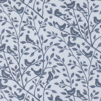 Family Tree 56161-18 Mist by Deb Strain for Moda Fabrics, Image