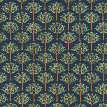 Family Tree 56163-15 Night Sky by Deb Strain for Moda Fabrics, Image