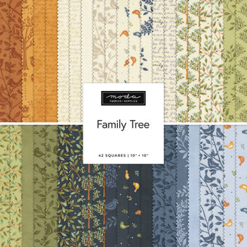 Family Tree  Layer Cake by Deb Strain for Moda Fabrics - RESERVE, Image