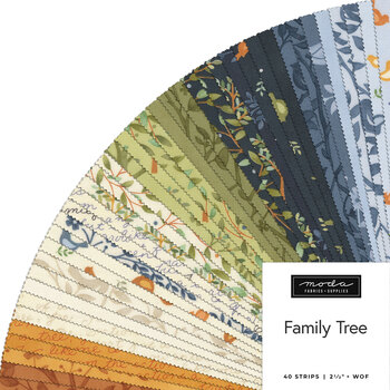 Family Tree  Jelly Roll by Deb Strain for Moda Fabrics - RESERVE, Image