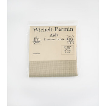 Wichelt - Oyster - 14ct Aida Cloth, Image
