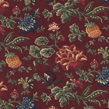 Quail Run 9830-13 Brick by Kansas Troubles Quilters for Moda Fabrics, Image