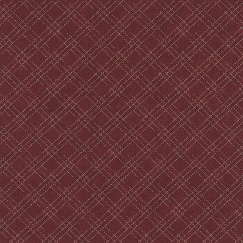 Quail Run 9837-13 Brick by Kansas Troubles Quilters for Moda Fabrics, Image