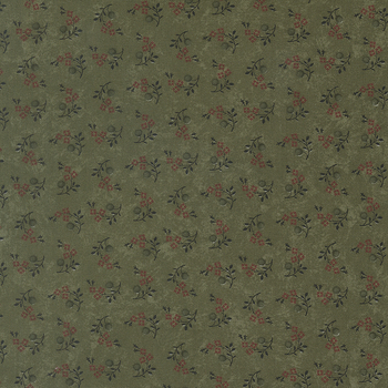 Quail Run 9834-15 Grass by Kansas Troubles Quilters for Moda Fabrics, Image