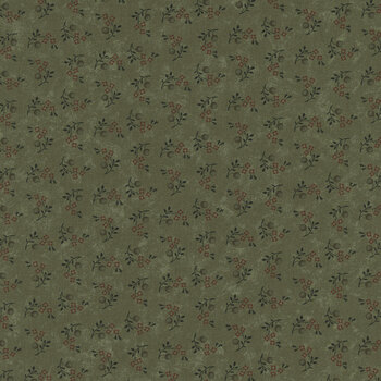Quail Run 9834-15 Grass by Kansas Troubles Quilters for Moda Fabrics, Image
