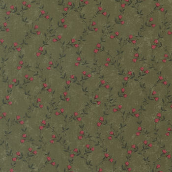 Quail Run 9831-15 Grass by Kansas Troubles Quilters for Moda Fabrics, Image