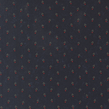Quail Run 9836-14 Indigo by Kansas Troubles Quilters for Moda Fabrics, Image