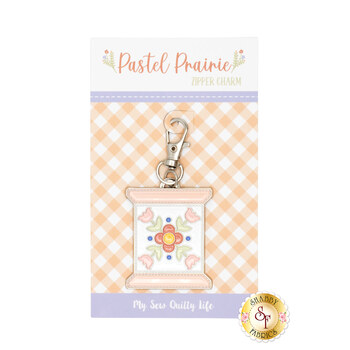 Pastel Prairie Zipper Pull - Spool, Image