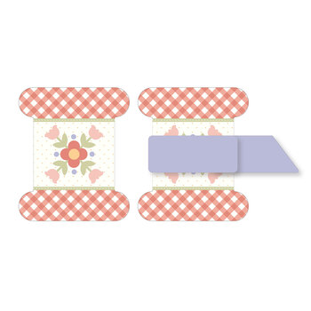 Pastel Prairie Binding Holder - Small, Image