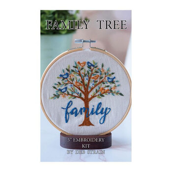 Family Tree Embroidery Kit, Image