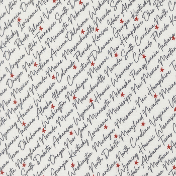 Independence Day 55721-11 Vanilla by Sweetwater for Moda Fabrics, Image