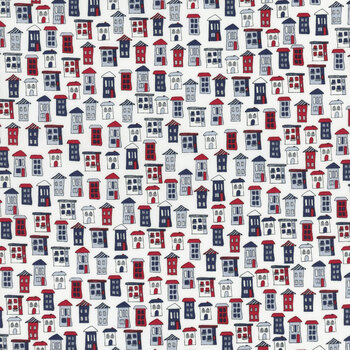 Independence Day 55723-11 Vanilla by Sweetwater for Moda Fabrics, Image