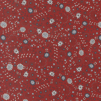 Independence Day 55722-13 Red by Sweetwater for Moda Fabrics, Image