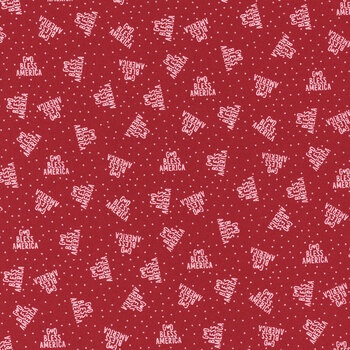 Independence Day 55724-13 Red by Sweetwater for Moda Fabrics, Image