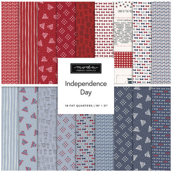 Independence Day  Fat Quarter Bundle Sweetwater for Moda Fabrics