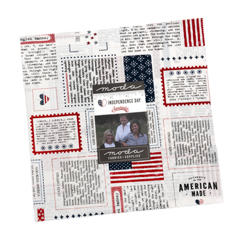 Independence Day  Layer Cake by Sweetwater for Moda Fabrics - RESERVE, Image