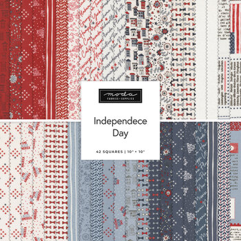 Independence Day  Layer Cake by Sweetwater for Moda Fabrics - RESERVE, Image