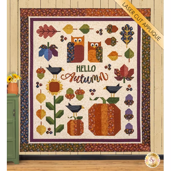  Hello Autumn Quilt Kit - Laser Cut - RESERVE, Image