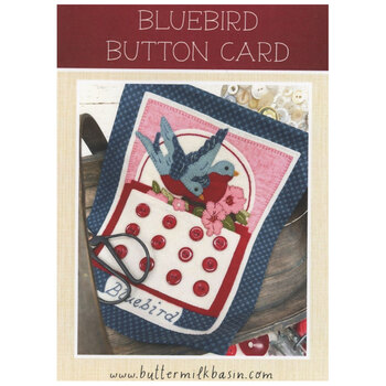 Bluebird Button Card Pattern, Image