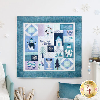 Enchanted Winter Quilt Kit, Image