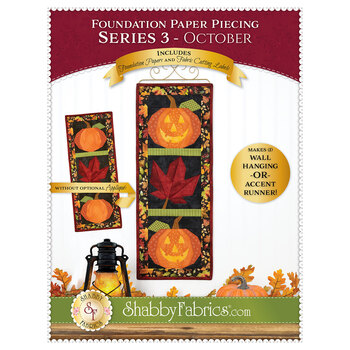 Foundation Paper Piecing Series 3 - October Pattern, Image
